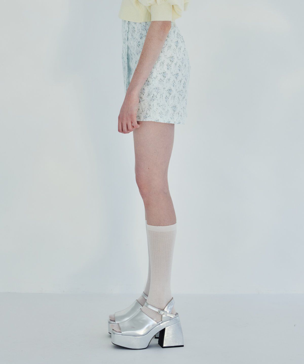 REDYAZEL「フラワーレーススカショーパン」|キュロット|