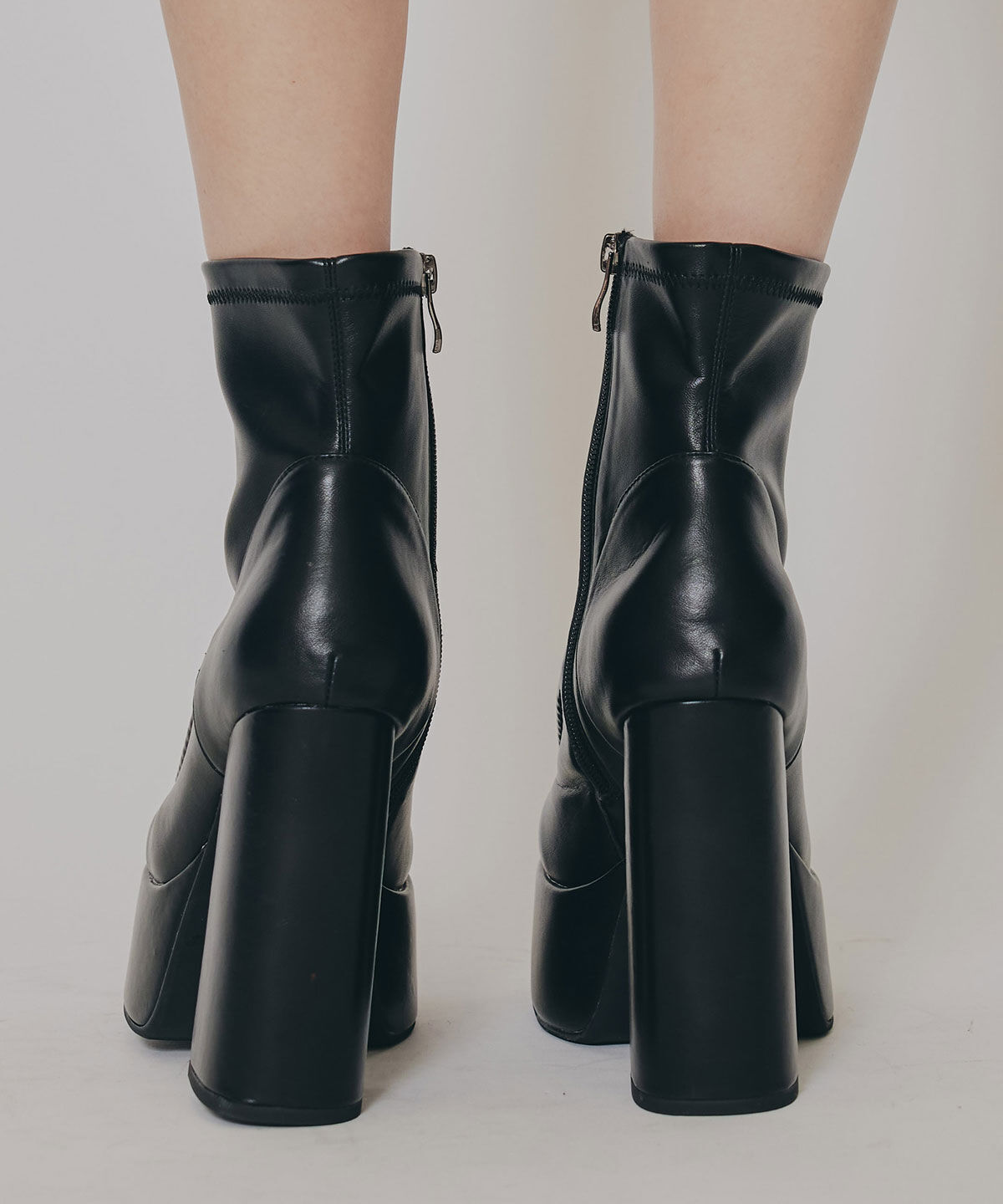 REDYAZEL「スクエアショートブーツ」|ショートブーツ|