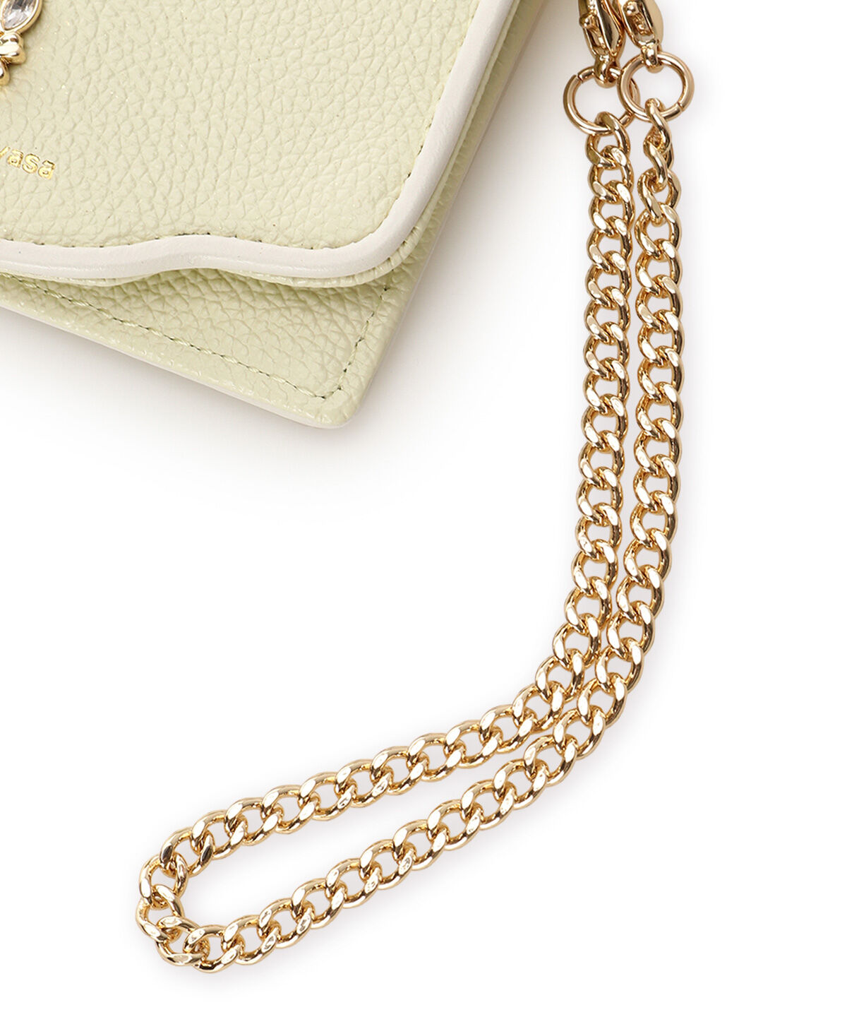 Samantha Thavasa Petit Choice「フープラインビジュー パスケース」|定期入れ|