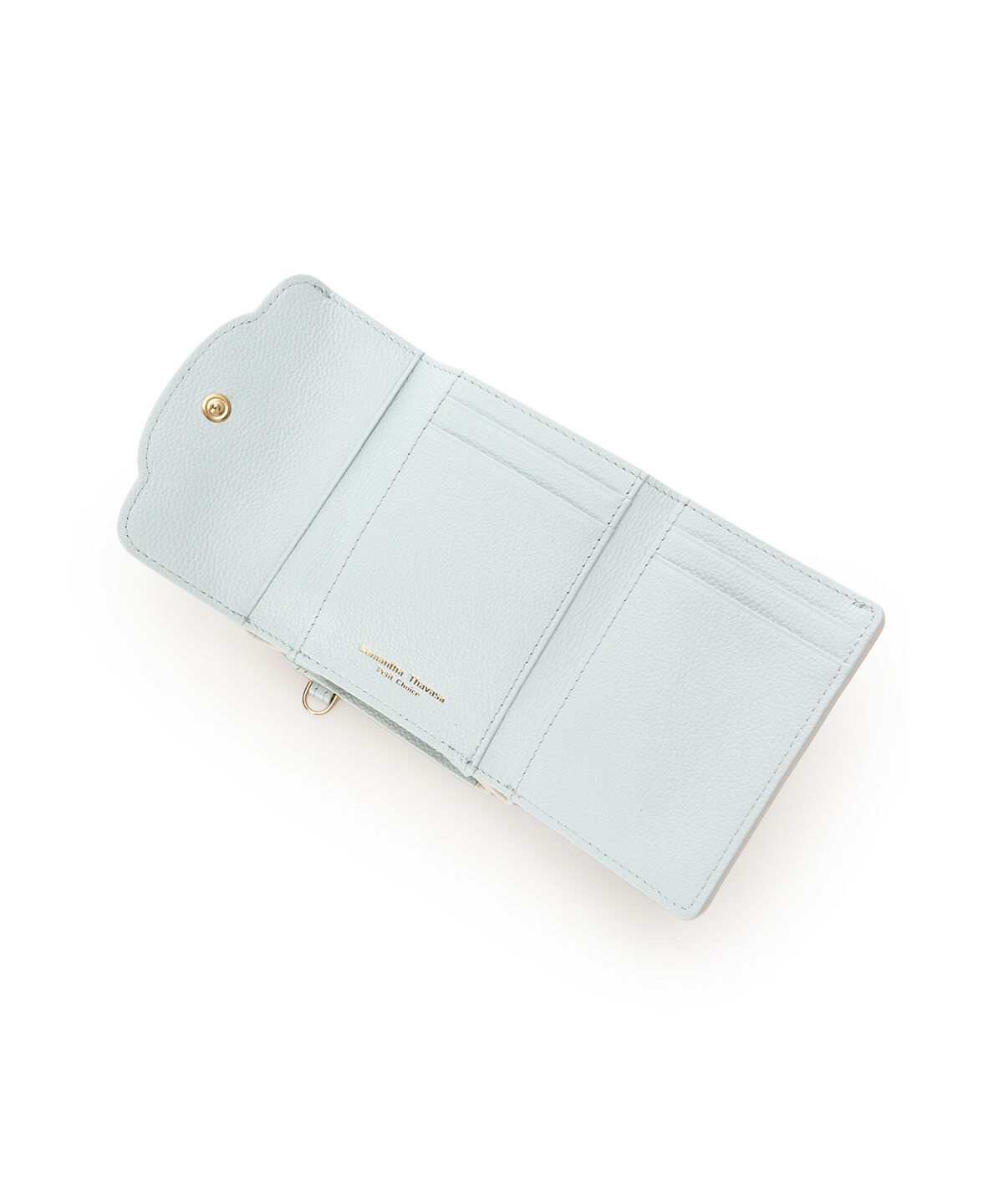 Samantha Thavasa Petit Choice「フープラインビジュー 折財布」|財布|