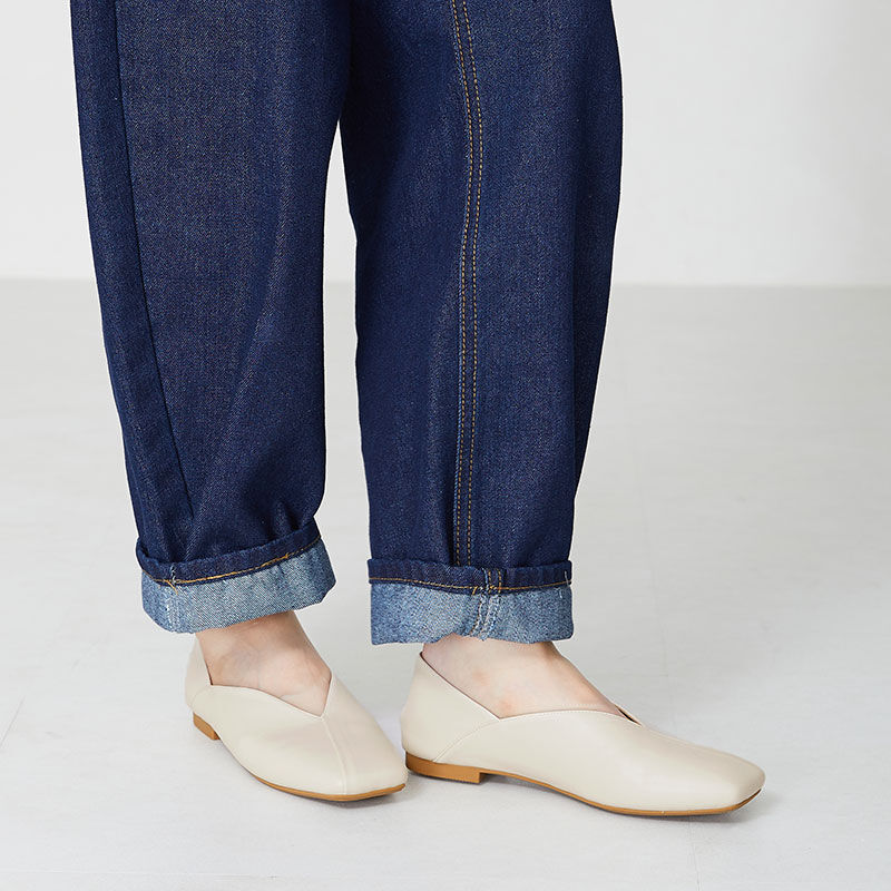 ORiental TRaffic「【アウトレット価格】スクエアトゥバブーシュ/R-3211 パンプス バブーシュ 柔らかい 人気 トレンド」|パンプス|