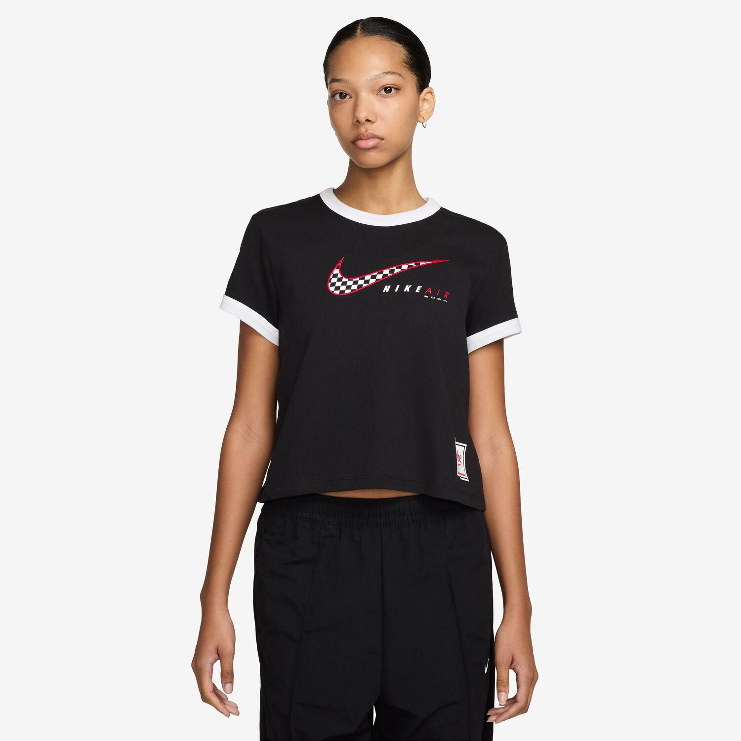 NIKE「【NIKE ｳｪｱ】W CLUB TEE MOTO RGR」|Tシャツ・カットソー|ブラック