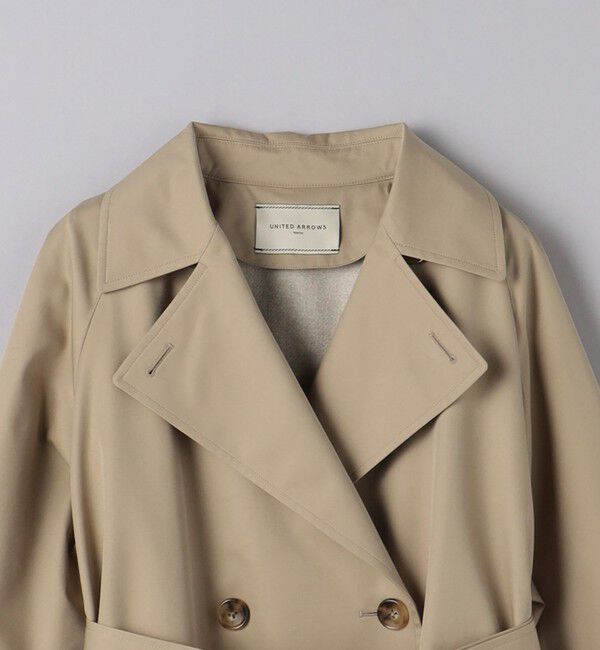 UNITED ARROWS「コットンギャバ トレンチコート」|トレンチコート|