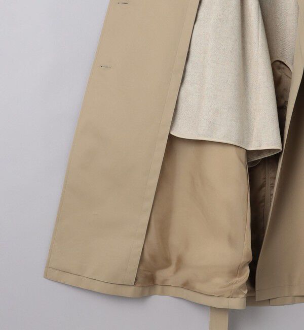 UNITED ARROWS「コットンギャバ トレンチコート」|トレンチコート|