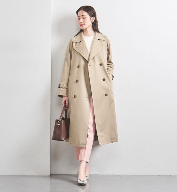 UNITED ARROWS「コットンギャバ トレンチコート」|トレンチコート|