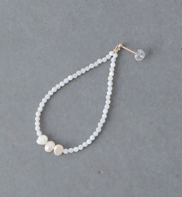 UNITED ARROWS「＜les bonbon＞OVAL ピアス」|ピアス|