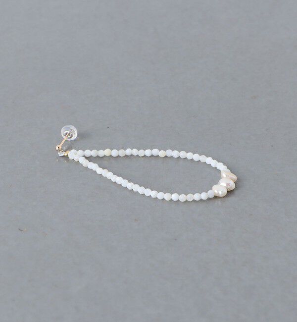 UNITED ARROWS「＜les bonbon＞OVAL ピアス」|ピアス|