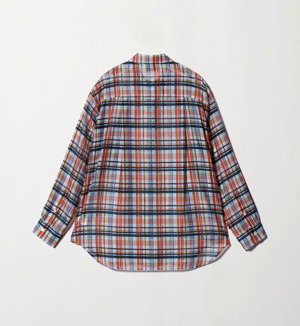 UNITED ARROWS「オーガンジー プリント シャツ ‐ウォッシャブル‐」|シャツ・ブラウス|