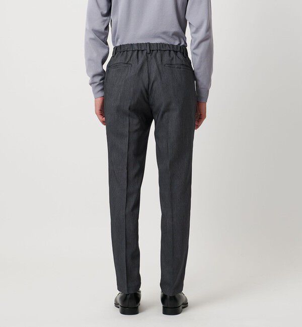UNITED ARROWS「デニムライク ノープリーツ パンツ UA COZY ‐ウォッシャブル ヨコストレッチ‐」|スーツ|
