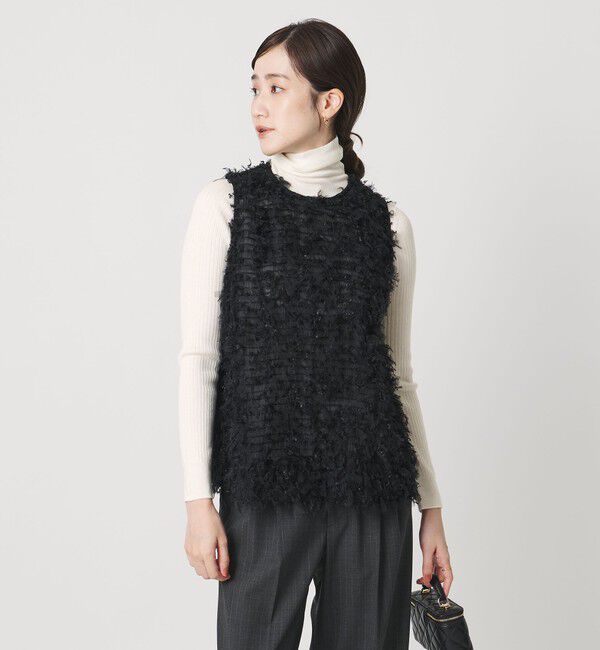 UNITED ARROWS「リブ タートルネック ニット」|ニット・セーター|