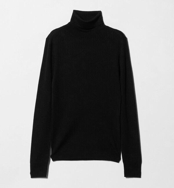 UNITED ARROWS「リブ タートルネック ニット」|ニット・セーター|
