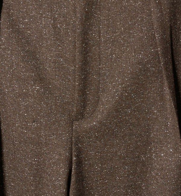 UNITED ARROWS「ツイードライク 2タック ワイド パンツ」|チノ|