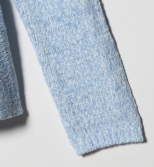 UNITED ARROWS「ミックスカラー ペプラム ニット ‐ウォッシャブル‐」|ニット・セーター|