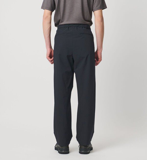 UNITED ARROWS「ウェザーコンフォート 2プリーツ バルーン テーパード イージーパンツ 撥水 ストレッチ」|スラックス|