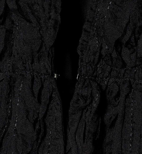 UNITED ARROWS「シャーリング フリル ベスト」|ベスト・ジレ|