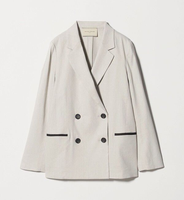 UNITED ARROWS「ECLISSE 4ボタン ジャケット」|テーラードジャケット|NATURAL