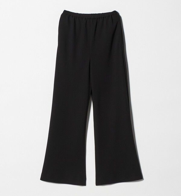 UNITED ARROWS「Drapy バイアス イージー パンツ ‐ウォッシャブル‐」|スラックス|BLACK