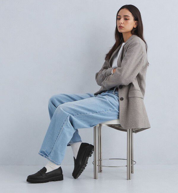 UNITED ARROWS green label relaxing「レイン チャンキー ローファー - 晴雨兼用 -」|スニーカー|