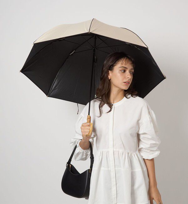 UNITED ARROWS green label relaxing「【別注】＜because＞パイピングアンブレラ / 晴雨兼用 / レイン」|傘|