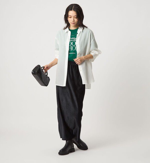 UNITED ARROWS green label relaxing「ミルフィーユデイリーシャツ」|シャツ・ブラウス|