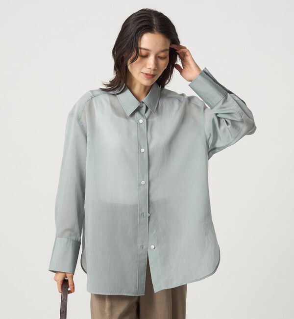 UNITED ARROWS green label relaxing「ミルフィーユデイリーシャツ」|シャツ・ブラウス|