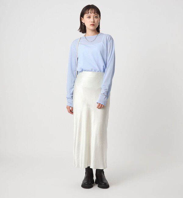 UNITED ARROWS green label relaxing「シアー ロングスリーブ Tシャツ」|Tシャツ・カットソー|