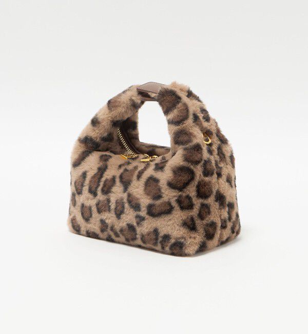 UNITED ARROWS green label relaxing「【別注】＜SINBONO＞レオパード フェイクファー バッグ」|ショルダー・メッセンジャー|