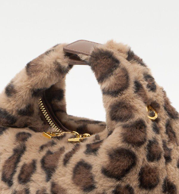 UNITED ARROWS green label relaxing「【別注】＜SINBONO＞レオパード フェイクファー バッグ」|ショルダー・メッセンジャー|