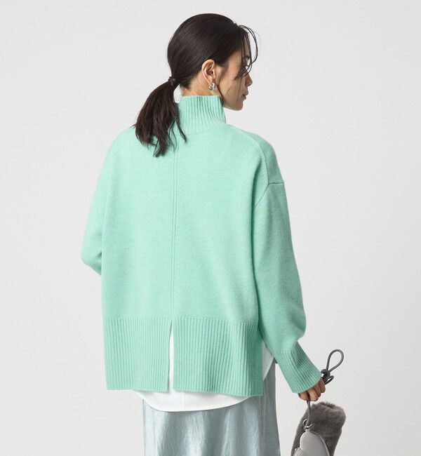UNITED ARROWS green label relaxing「［size SHORTあり］SERENITY ハイネック プルオーバー ニット」|ニット・セーター|