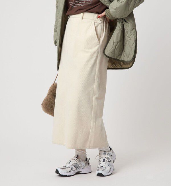 UNITED ARROWS green label relaxing「［size SHORT/TALLあり］オルマイ コール ジャージー スカート」|タイト|