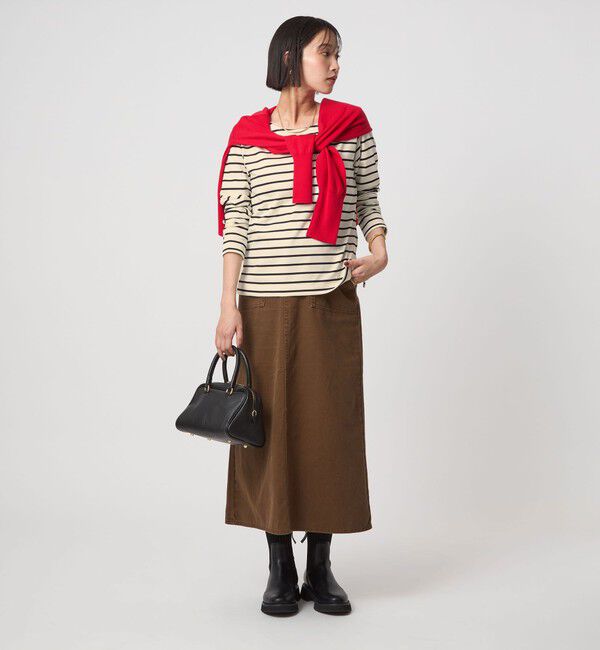 UNITED ARROWS green label relaxing「ブライト ボーダー ロングスリーブ カットソー」|Tシャツ・カットソー|