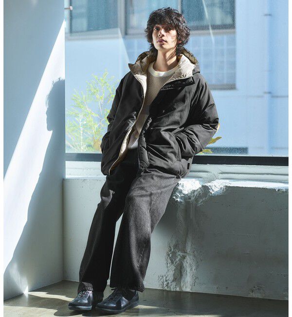 UNITED ARROWS green label relaxing「デニム ワイド テーパード W3 デニムパンツ」|デニム|