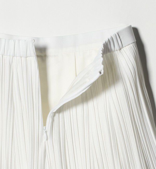 UNITED ARROWS green label relaxing「シアー プリーツ スカート」|フレア|