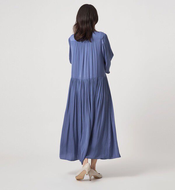 UNITED ARROWS green label relaxing「キリカエ ギャザー ワンピース 3」|ドレス|