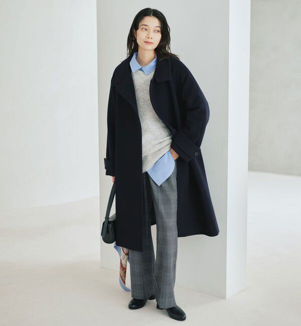 UNITED ARROWS green label relaxing「アルパカブレンド クルーネック プルオーバー ニット」|ニット・セーター|