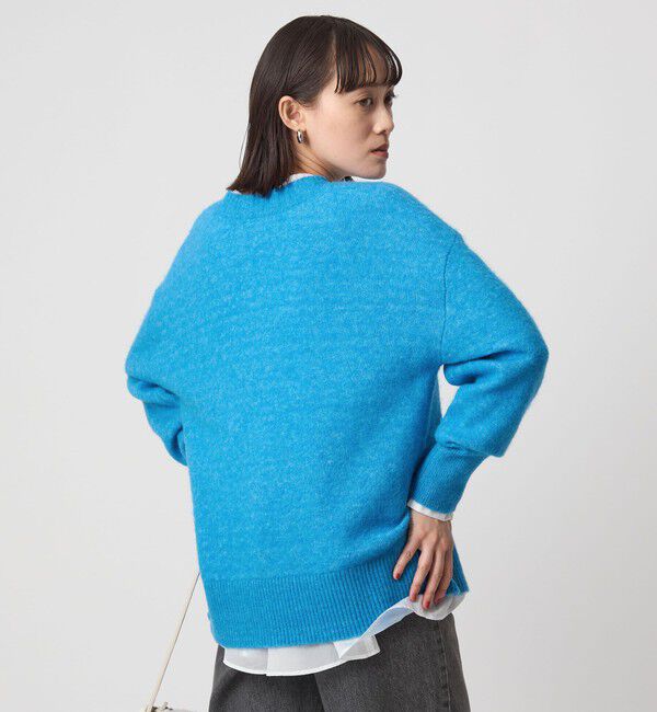 UNITED ARROWS green label relaxing「アルパカブレンド クルーネック プルオーバー ニット」|ニット・セーター|