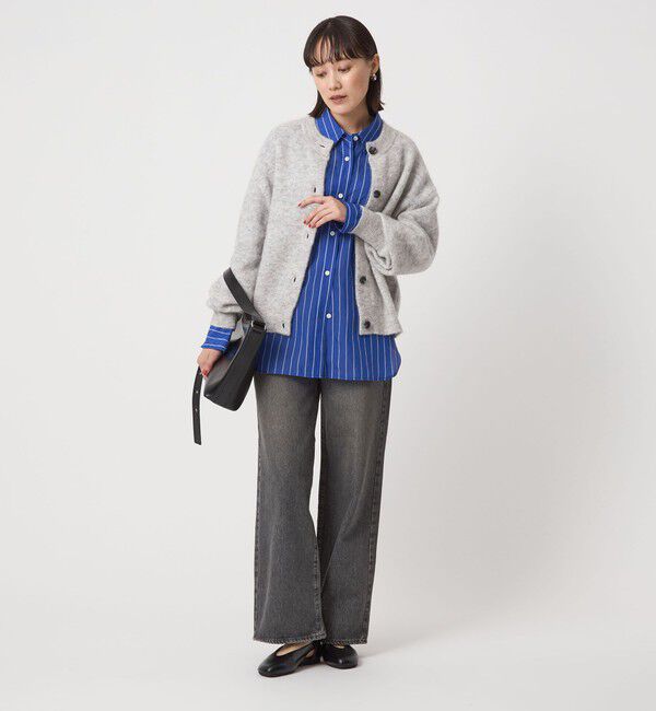 UNITED ARROWS green label relaxing「アルパカブレンド クルーネック カーディガン」|カーディガン|