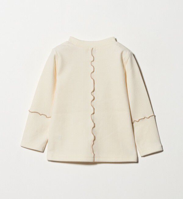 UNITED ARROWS green label relaxing「配色メロー起毛 テレコトップス / キッズ  100cm-160cm」|Tシャツ・カットソー|