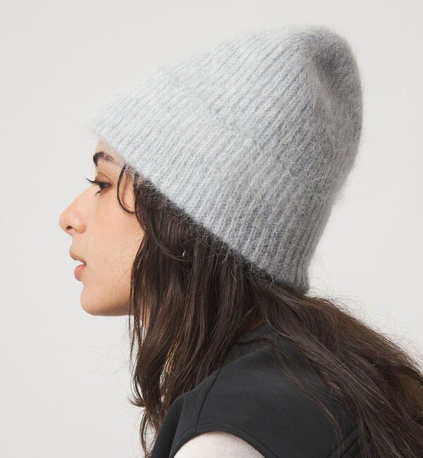 UNITED ARROWS green label relaxing「リブ ニットキャップ 2 / ニット帽」|キャップ・キャスケット|LT.GRAY