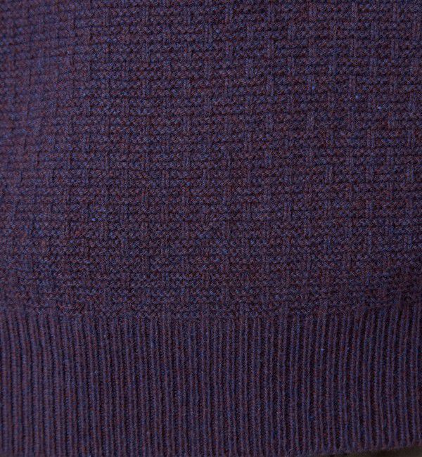 UNITED ARROWS green label relaxing「ハミルトンラム ワイドネック ニット」|ニット・セーター|