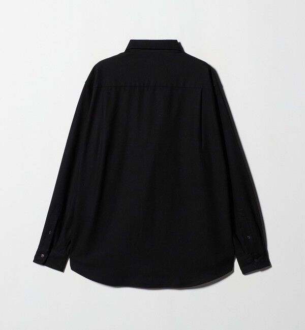 UNITED ARROWS green label relaxing「TRフラノ ジャストルーズ レギュラーカラー シャツ -ストレッチ-」|シャツ・ブラウス|