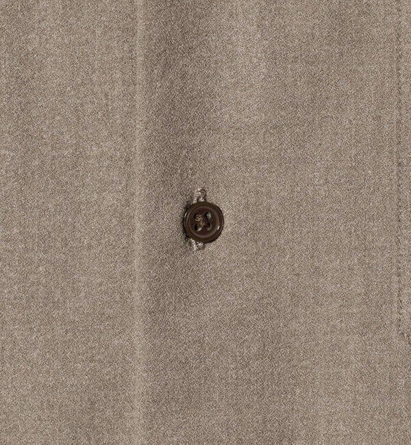 UNITED ARROWS green label relaxing「TRフラノ ジャストルーズ レギュラーカラー シャツ -ストレッチ-」|シャツ・ブラウス|