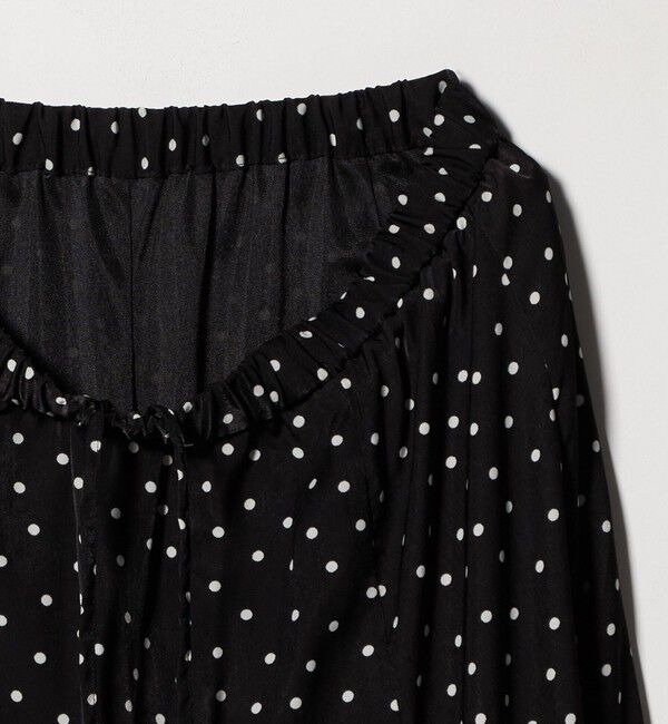 UNITED ARROWS green label relaxing「ドット ナロー フレア スカート」|フレア|