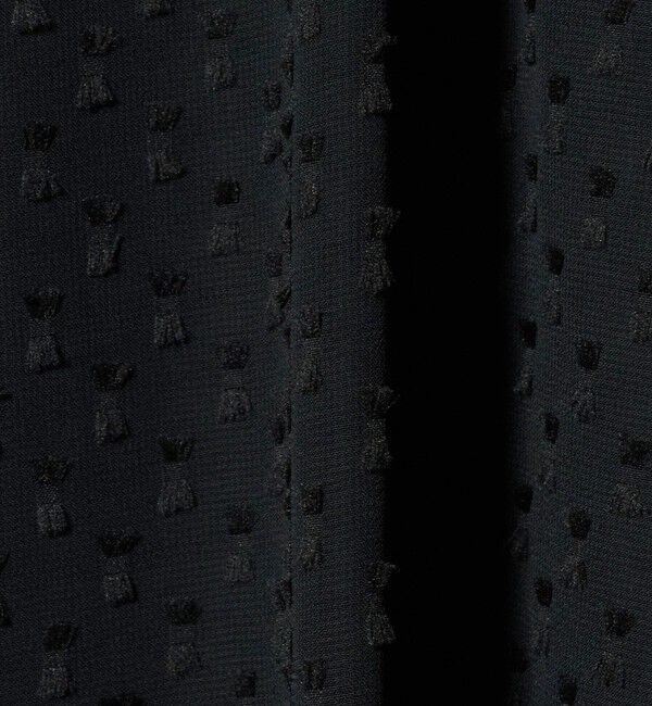 UNITED ARROWS green label relaxing「プチ リボンモチーフ ジャガード ブラウス」|シャツ・ブラウス|