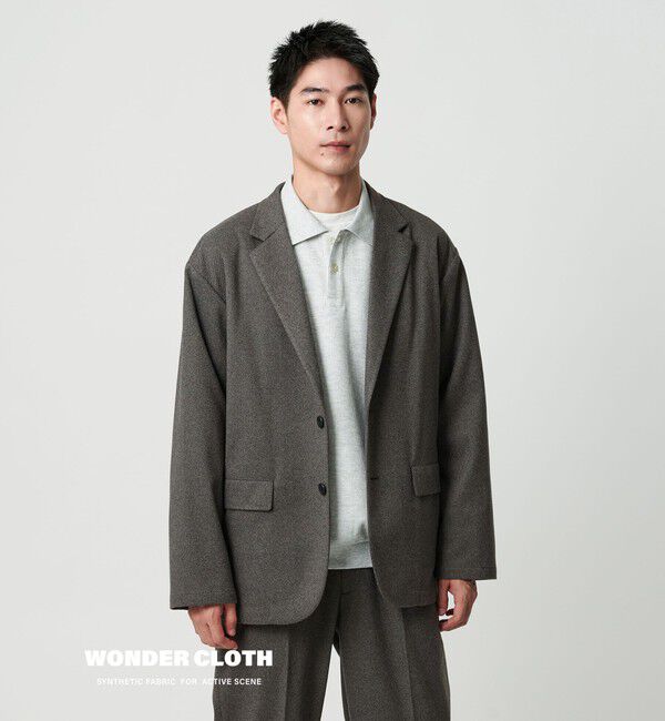 UNITED ARROWS green label relaxing「WONDER CLOTH カジュアル ジャケット -ストレッチ-」|テーラードジャケット|
