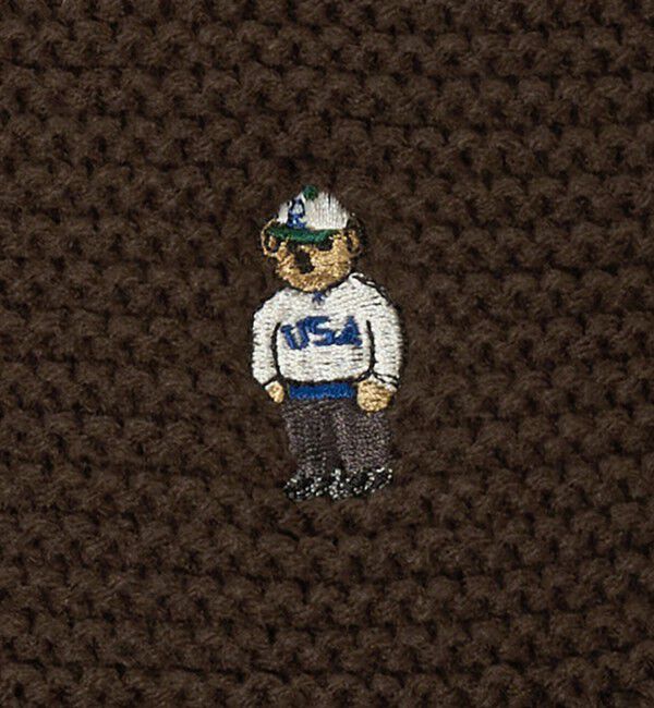 UNITED ARROWS green label relaxing「【別注】＜INFIELDER DESIGN＞BEAR ニット マフラー」|マフラー|