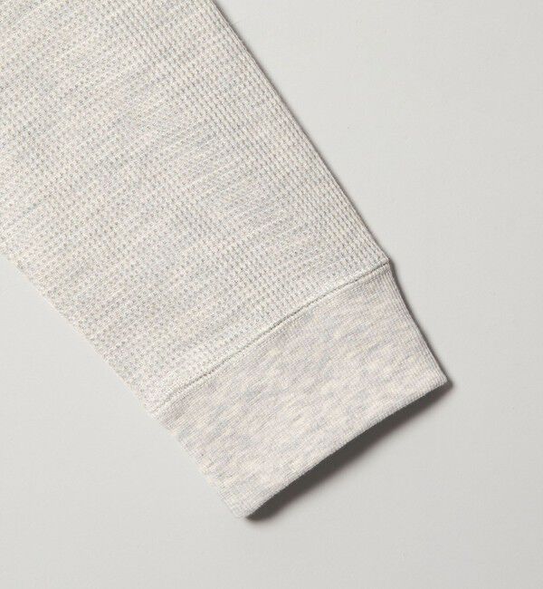 UNITED ARROWS green label relaxing「【WEB限定】＜at ease＞ワッフル ヘンリーネック 5分袖 カットソー」|Tシャツ・カットソー|