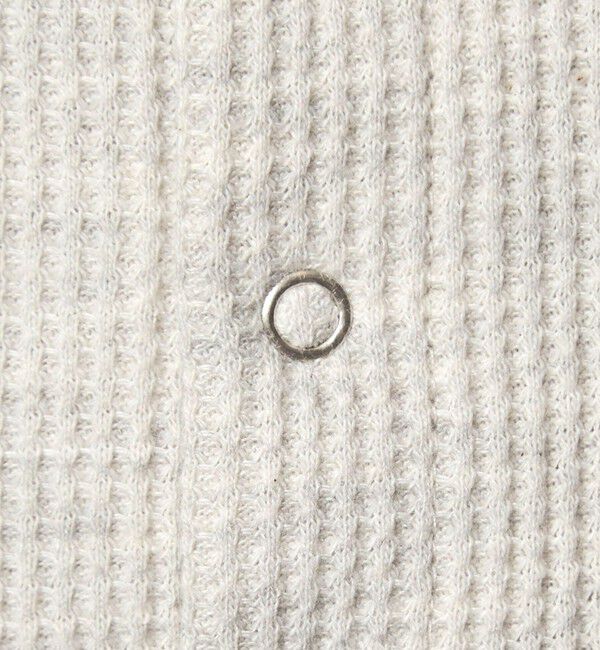 UNITED ARROWS green label relaxing「【WEB限定】＜at ease＞ワッフル ヘンリーネック 5分袖 カットソー」|Tシャツ・カットソー|