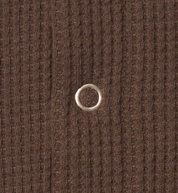 UNITED ARROWS green label relaxing「【WEB限定】＜at ease＞ワッフル ヘンリーネック 5分袖 カットソー」|Tシャツ・カットソー|