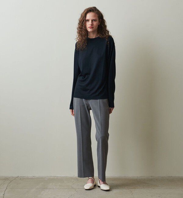 STEVEN ALAN「＜Steven Alan＞ウール ジャージー ロングスリーブ Tシャツ」|Tシャツ・カットソー|